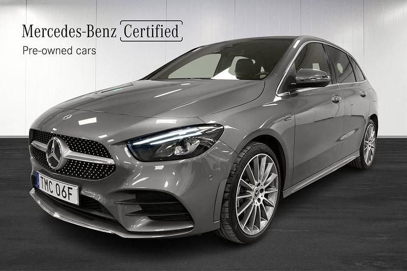Begagnad Mercedes B250 Premium 218 HK (160 kW) 2021 Grå Minibuss