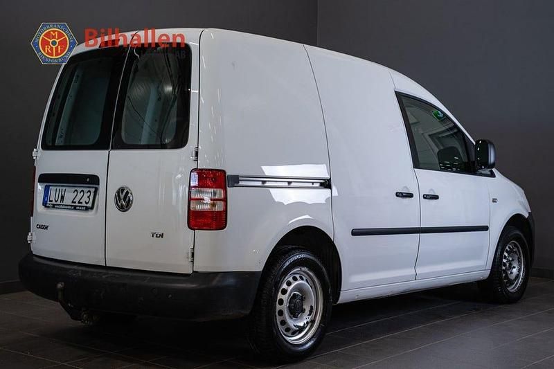 Begagnad VW Caddy 102 HK (75 kW) 2012 Vit Minibuss