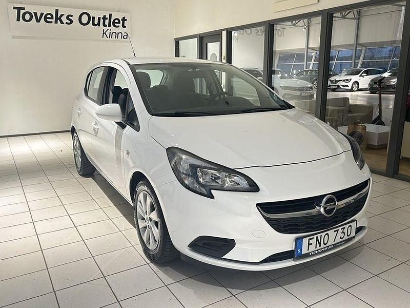 Begagnad Opel Corsa 116 HK (85 kW) 2015 Vit Halvkombi