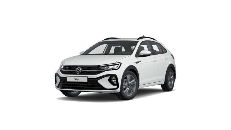 Vit Begagnad 2022 VW Taigo R-line SUV | 329 900 kr (Dyr) - Bild 1/4