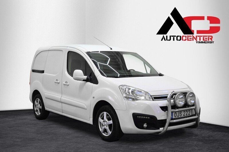 Vit Begagnad 2016 Citroën Berlingo Minibuss | 59 900 kr (Bra pris) - Bild 1/4