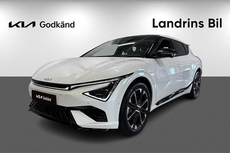 Vit Begagnad 2024 Kia EV6 3 SUV | 589 300 kr - Bild 1/4