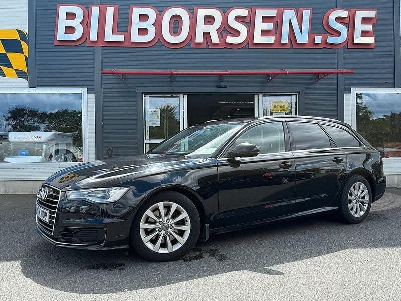 Svart Begagnad 2015 Audi A6 Sport Kombi | 149 000 kr (Marknadspris) - Bild 1/4