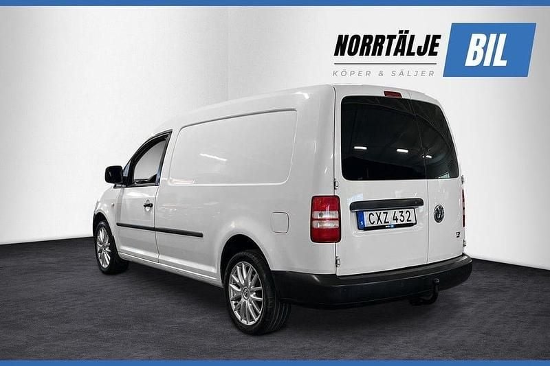 Begagnad VW Caddy Maxi 102 HK (75 kW) 2015 Vit Minibuss