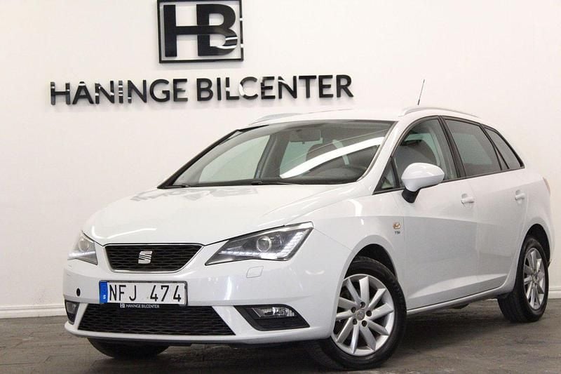 Vit Begagnad 2013 Seat Ibiza ST Style Kombi | 79 900 kr - Bild 1/4