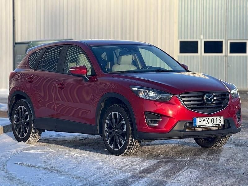Begagnad Mazda CX-5 175 HK (128 kW) 2015 Röd SUV