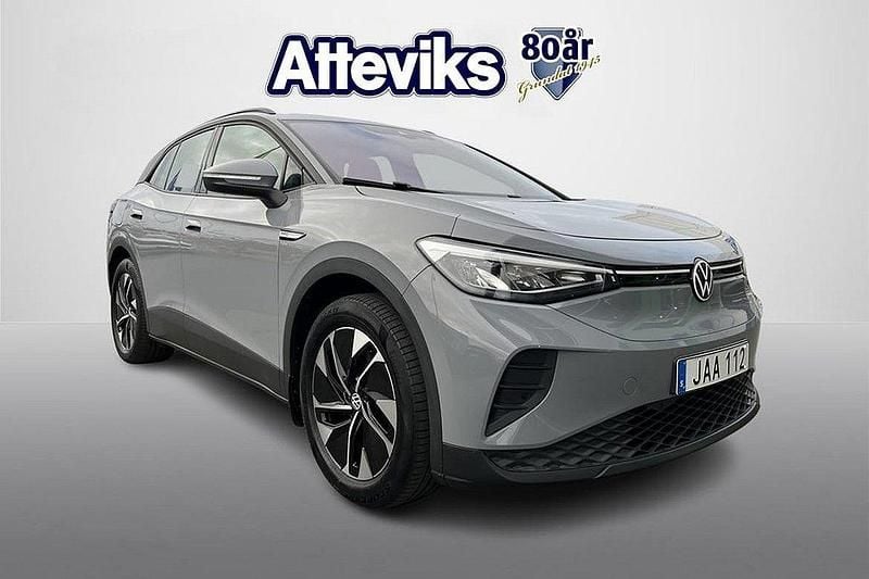Grå Begagnad 2022 VW ID.4 Pro Performance SUV | 309 900 kr (Superpris) - Bild 1/4