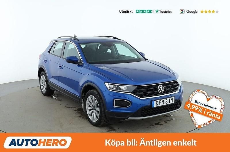 Begagnad VW T-Roc Style 151 HK (111 kW) 2020 Blå SUV