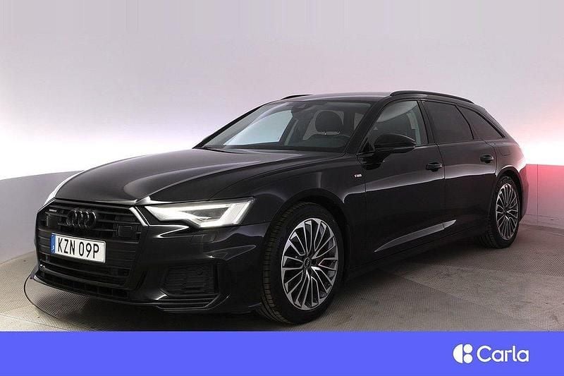 Svart Begagnad 2023 Audi A6 S-Line Kombi | 491 900 kr (Marknadspris) - Bild 1/4