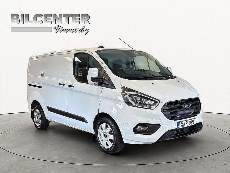 Vit Begagnad 2022 Ford Transit Custom Minibuss | 267 500 kr - Bild 1/4