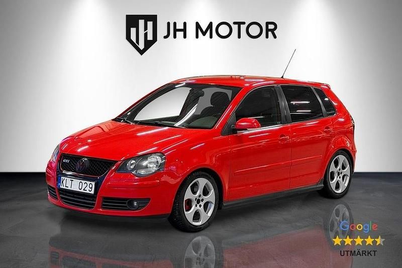 Röd Begagnad 2008 VW Polo GTI Halvkombi | 79 900 kr (Lite dyr) - Bild 1/4