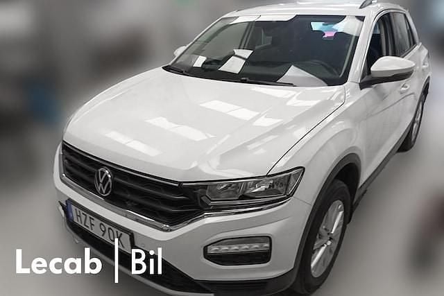 Vit Begagnad 2021 VW T-Roc Style SUV | 234 500 kr (Superpris) - Bild 1/4
