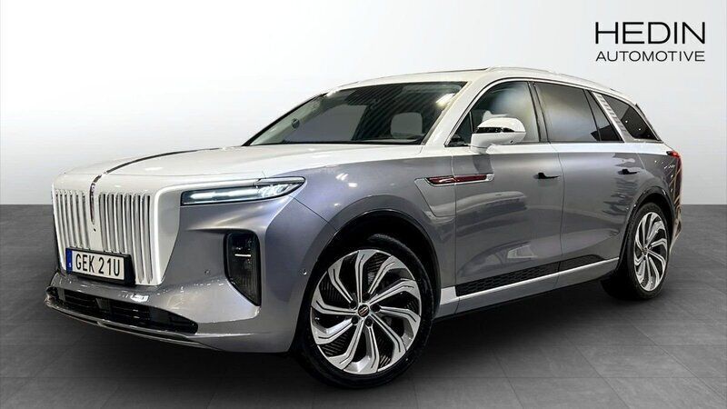 Grå (grey) Begagnad 2022 Hongqi E-HS9 SUV | 837 800 kr (Dyr) - Bild 1/4