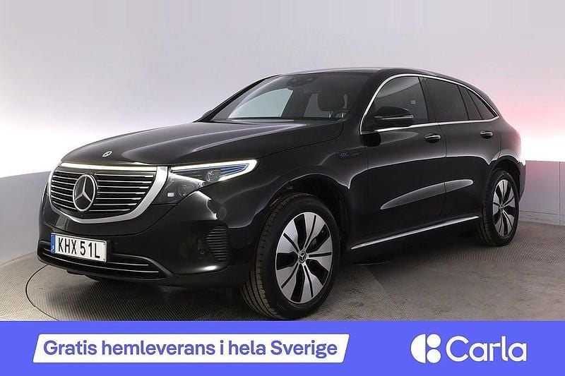 Svart Begagnad 2022 Mercedes EQC400 SUV | 414 990 kr (Marknadspris) - Bild 1/4