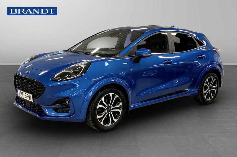 Blå Begagnad 2020 Ford Puma ST-Line X | 169 000 kr (Marknadspris) - Bild 1/4