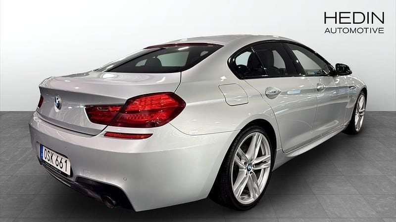 Begagnad BMW 640 M Sport 313 HK (230 kW) 2015 Silver metallic Sportkupé