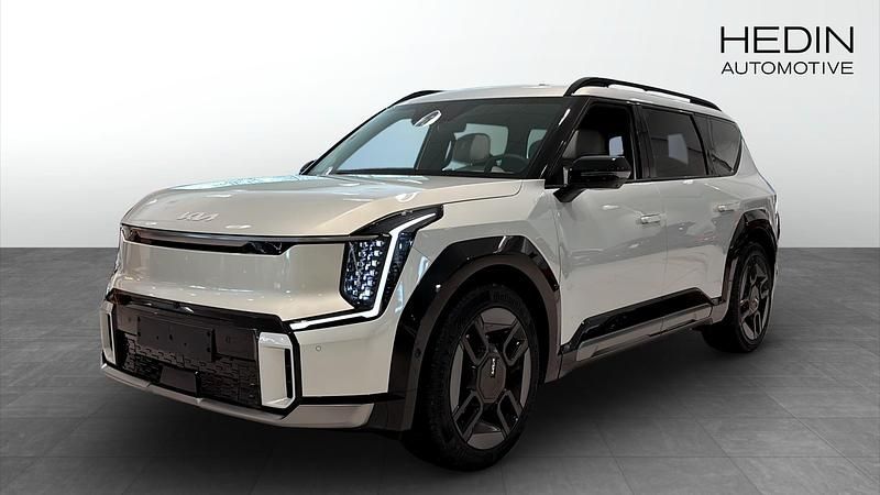 Grå Ny 2025 Kia EV9 GT-Line SUV | 889 900 kr - Bild 1/4