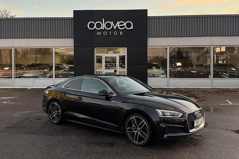 Svart Begagnad 2016 Audi A5 S-Line Sportkupé | 269 900 kr - Bild 1/4