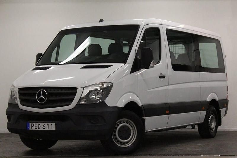 Vit Begagnad 2017 Mercedes 316 Van | 239 900 kr (Dyr) - Bild 1/4