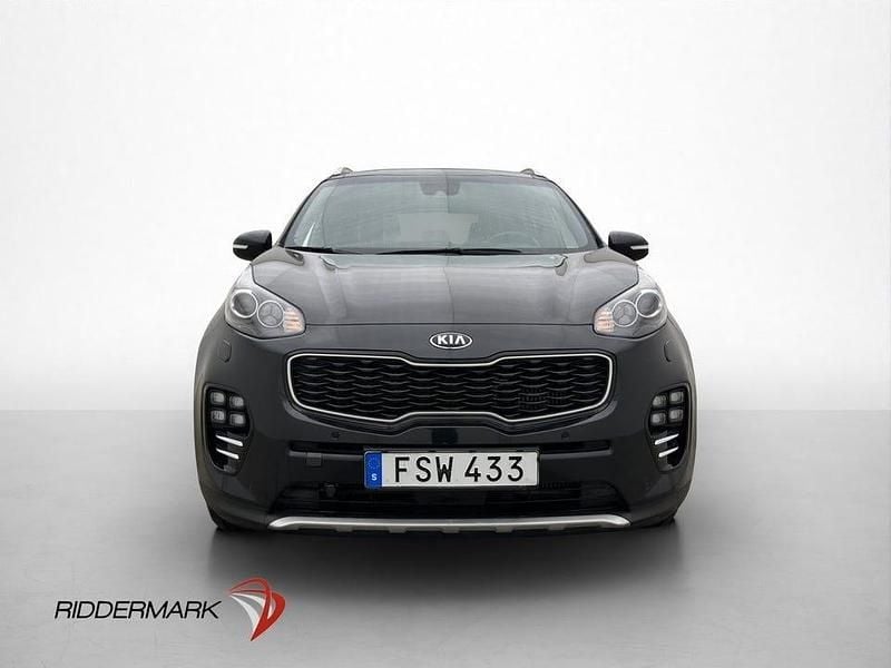 Begagnad Kia Sportage GT-Line 185 HK (136 kW) 2017 Svart SUV