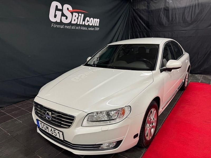Begagnad Volvo S80 Momentum 181 HK (133 kW) 2014 Vit Sedan
