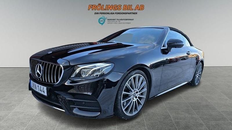 Begagnad Mercedes E300 AMG line 245 HK (180 kW) 2017 Svart Cab