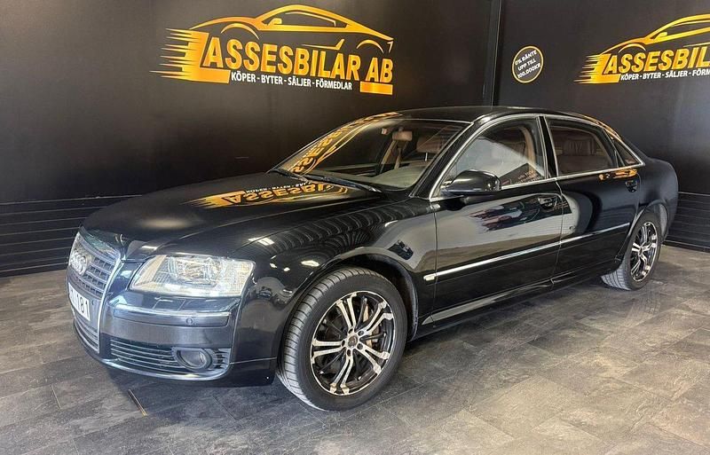 Svart Begagnad 2007 Audi A8L Sedan | 74 900 kr - Bild 1/1