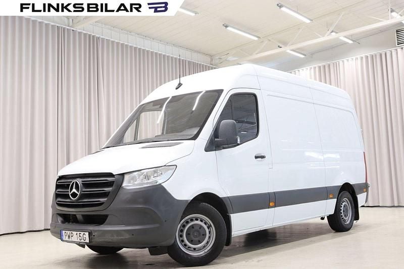 Vit Begagnad 2021 Mercedes Sprinter Van | 299 900 kr (Bra pris) - Bild 1/4