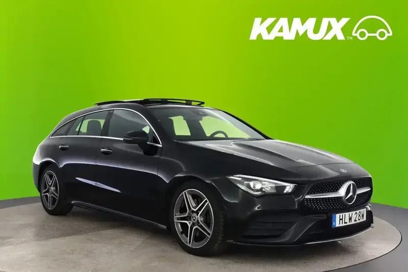 Svart Begagnad 2020 Mercedes CLA200 Shooting Brake AMG Kombi | 279 800 kr (Marknadspris) - Bild 1/4