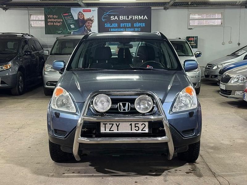 Begagnad Honda CR-V 150 HK (110 kW) 2003 Blå SUV