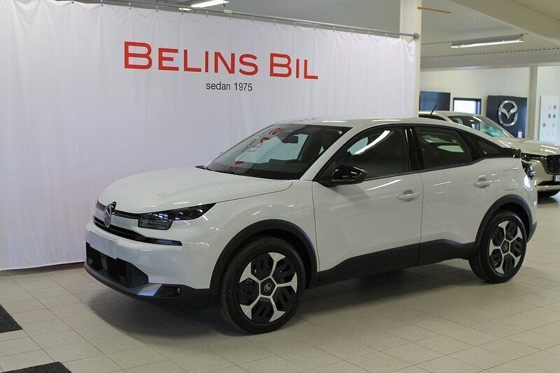 Vit (vit okenite) Ny 2025 Citroën C4 Halvkombi | 277 000 kr (Marknadspris) - Bild 1/4