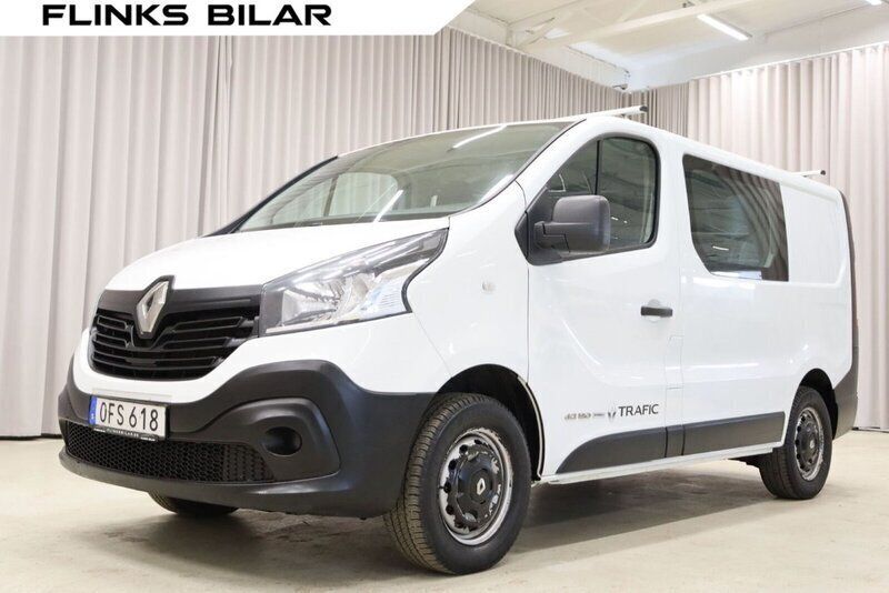 Vit Begagnad 2016 Renault Trafic Van | 179 900 kr - Bild 1/4