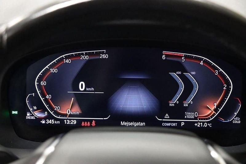 Begagnad BMW X3 Sport Line 191 HK (140 kW) 2021 Svart SUV