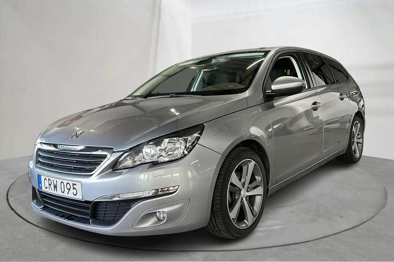 Grå Begagnad 2014 Peugeot 308 Active Kombi | 85 000 kr (Dyr) - Bild 1/4