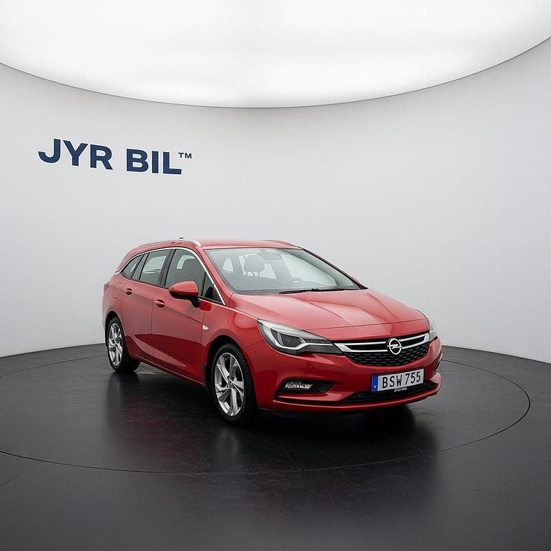 Röd Begagnad 2018 Opel Astra Dynamic Kombi | 89 700 kr (Bra pris) - Bild 1/4