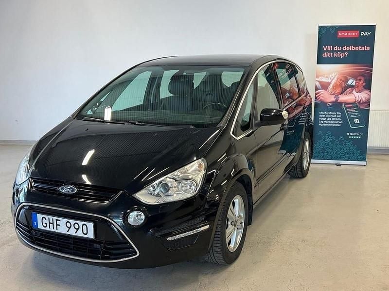 Svart Begagnad 2014 Ford S-MAX Business Edition Minibuss | 105 800 kr (Bra pris) - Bild 1/3