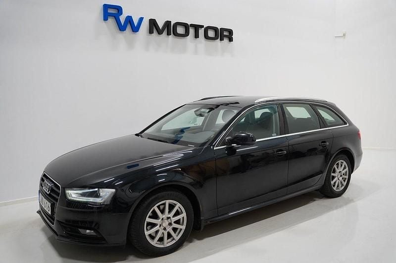 Svart Begagnad 2014 Audi A4 Comfort Kombi | 128 900 kr (Marknadspris) - Bild 1/4