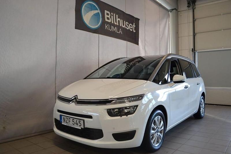 Vit Begagnad 2016 Citroën Grand C4 Picasso Minibuss | 99 000 kr (Marknadspris) - Bild 1/4
