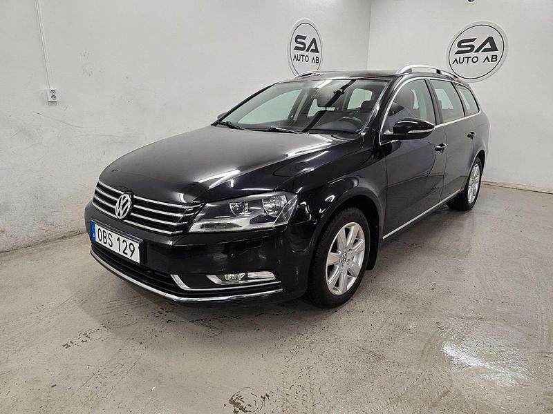 Svart Begagnad 2014 VW Passat Kombi | 95 500 kr (Marknadspris) - Bild 1/4