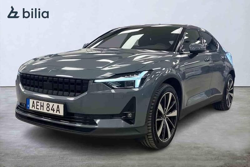 Grå Begagnad 2021 Polestar 2 Long Range Dual motor Halvkombi | 299 900 kr (Marknadspris) - Bild 1/1