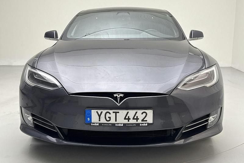 Begagnad Tesla Model S 350 kW (476 HK) 2017 Grå Halvkombi
