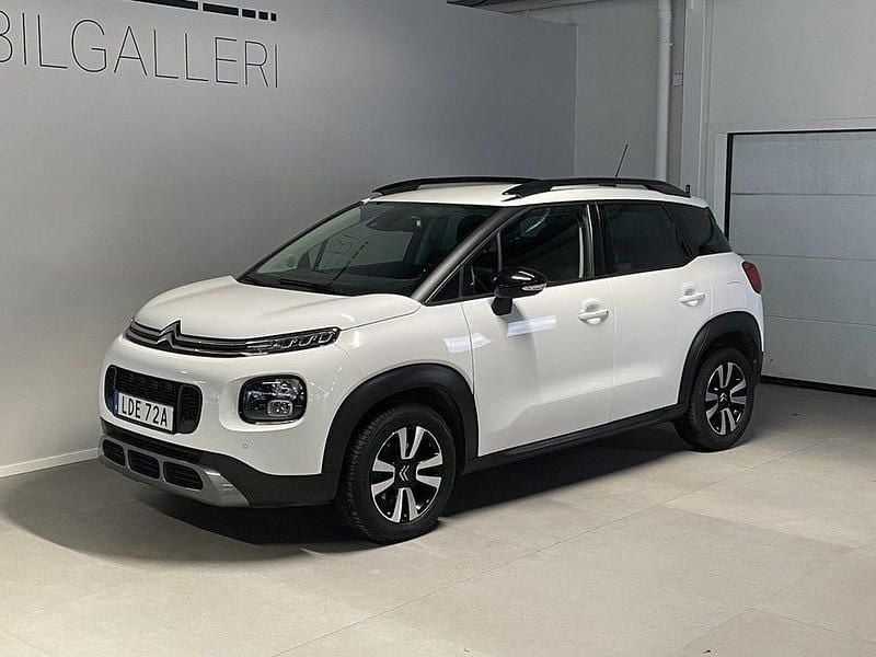 Vit Begagnad 2021 Citroën C3 Aircross Shine SUV | 169 800 kr (Marknadspris) - Bild 1/4