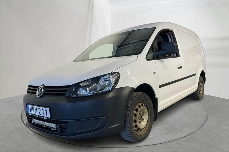 Vit Begagnad 2015 VW Caddy Maxi Minibuss | 70 000 kr (Superpris) - Bild 1/4