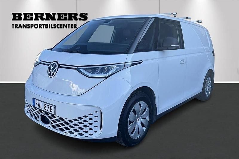 Vit Begagnad 2023 VW ID. Buzz Minibuss | 419 900 kr - Bild 1/4