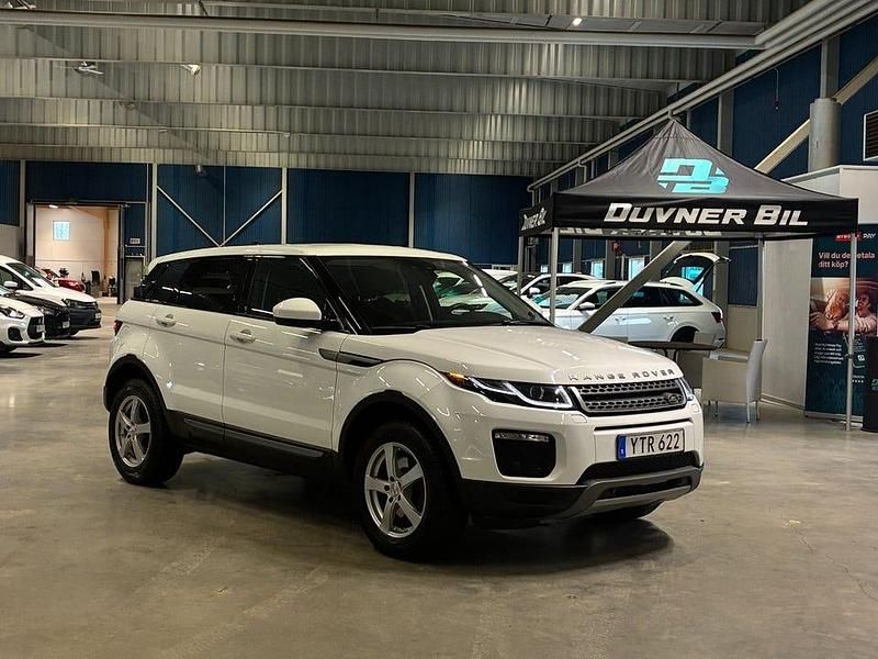Vit Begagnad 2018 Land Rover Range Rover evoque SE SUV | 204 900 kr (Dyr) - Bild 1/4