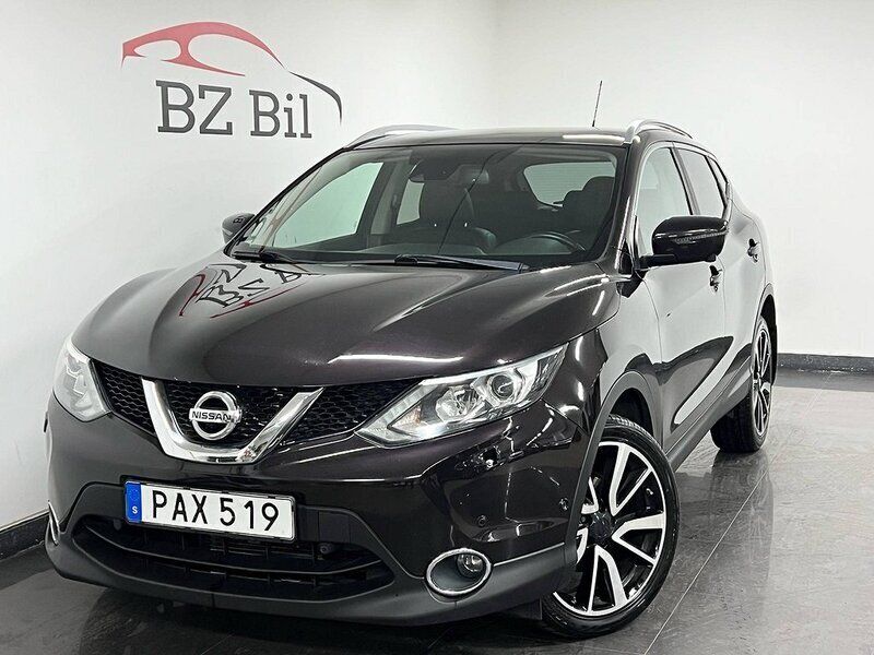 Lila Begagnad 2016 Nissan Qashqai 360º SUV | 139 900 kr (Marknadspris) - Bild 1/4