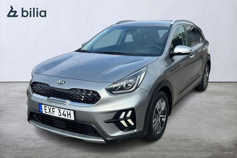 Grå Begagnad 2020 Kia Niro Advance SUV | 199 900 kr (Marknadspris) - Bild 1/3