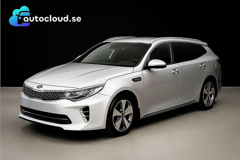 Grå Begagnad 2016 Kia Optima GT-Line Kombi | 159 800 kr (Marknadspris) - Bild 1/2