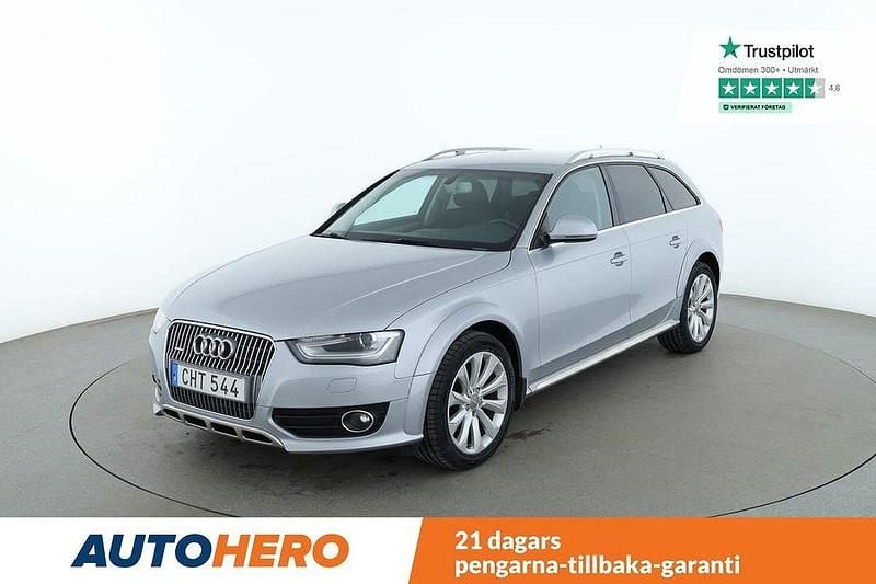Silver Begagnad 2015 Audi A4 Allroad Sport Kombi | 184 000 kr (Marknadspris) - Bild 1/4