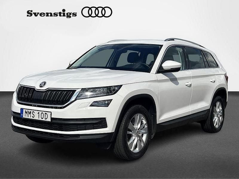 Vit Begagnad 2019 Skoda Kodiaq SUV | 308 900 kr (Superpris) - Bild 1/4
